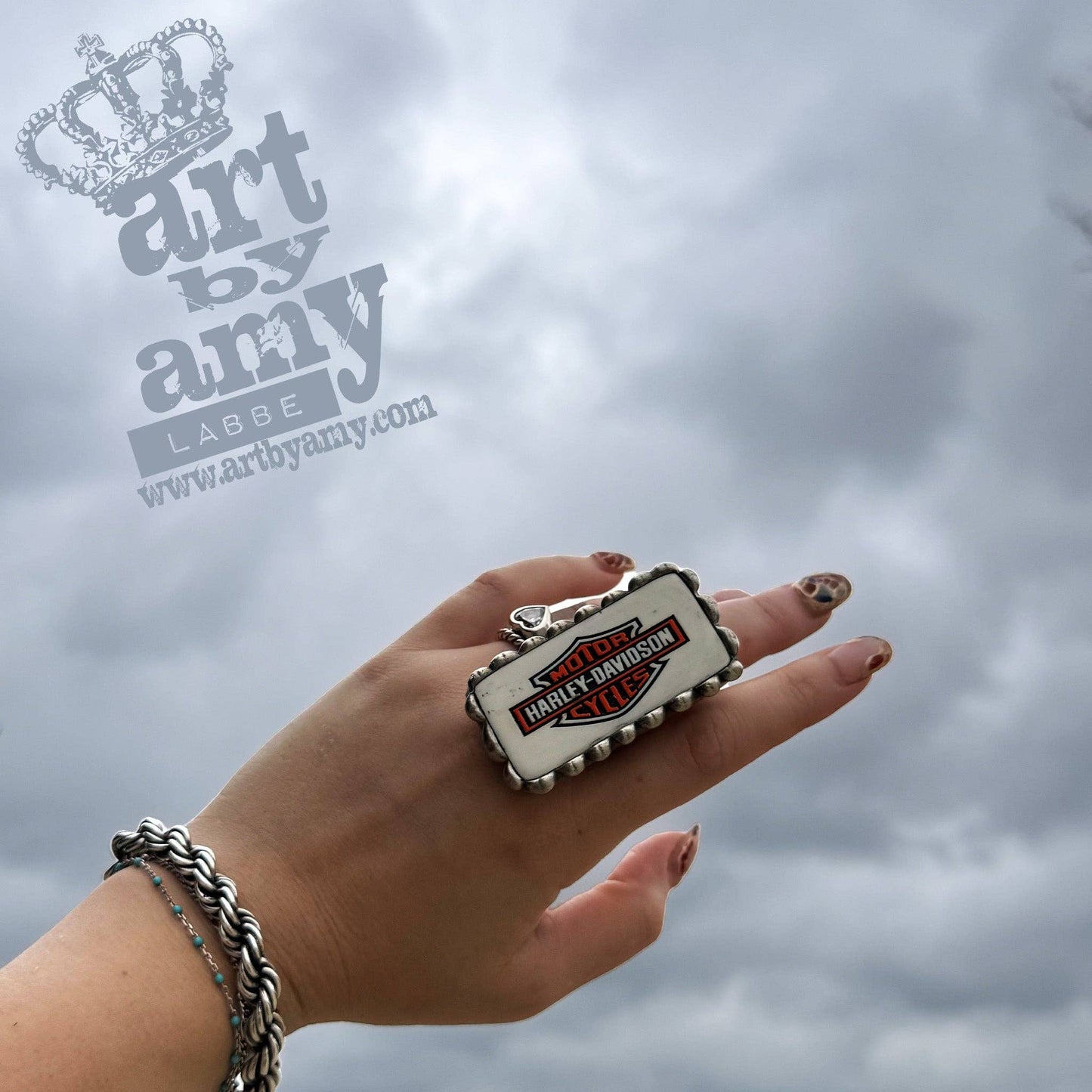 Harley Domino Ring