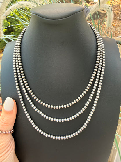Desert Pearl Necklaces - Native Strung