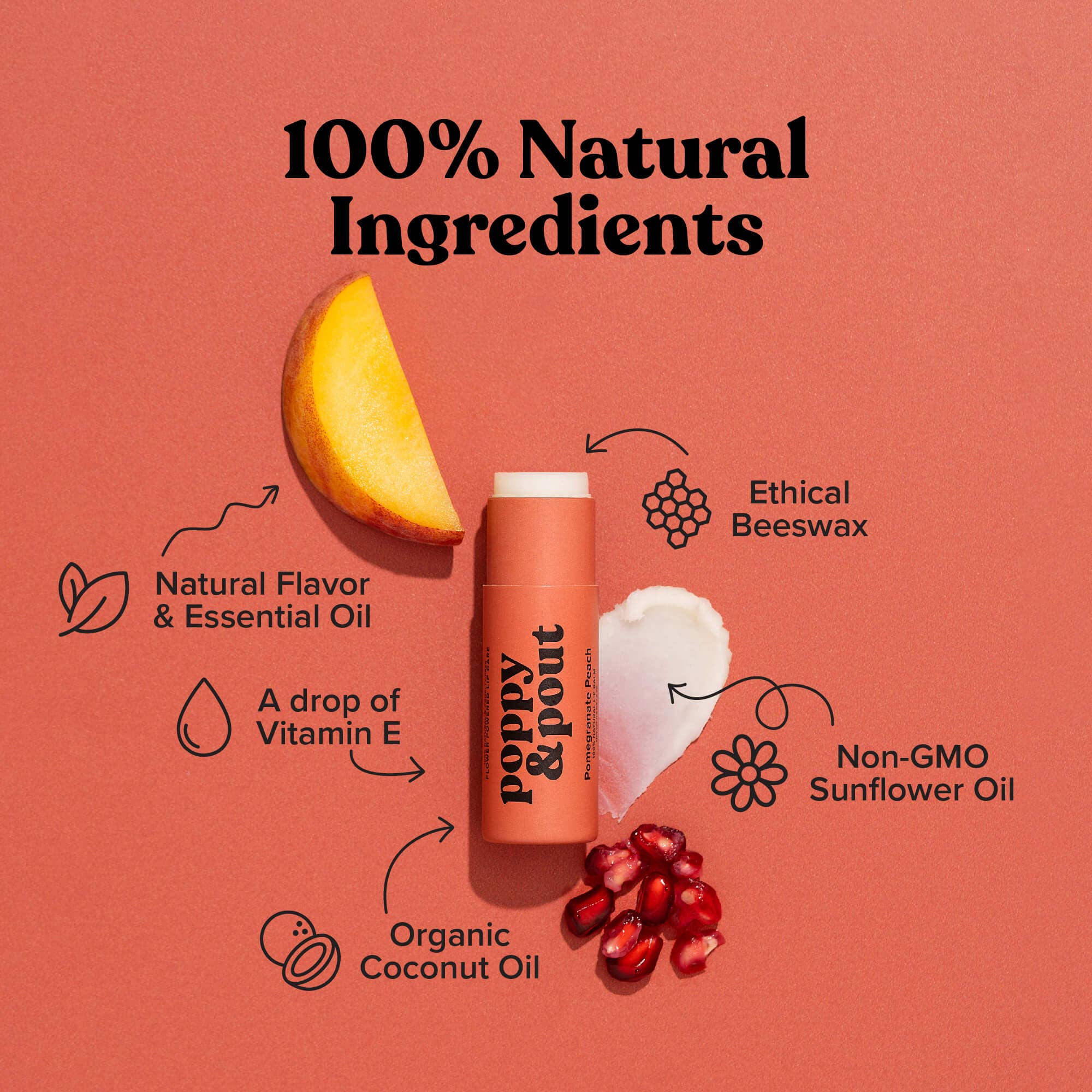 Poppy & Pout Lip Balms