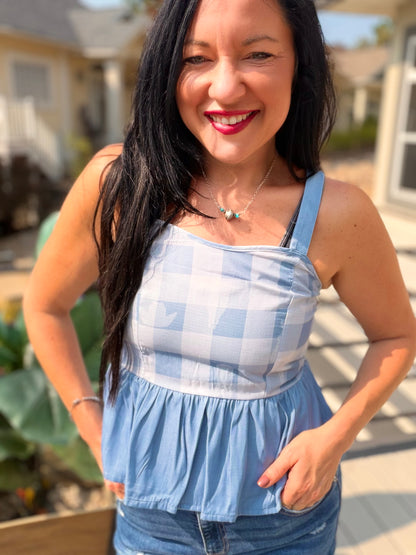 Dancehall Denim Top