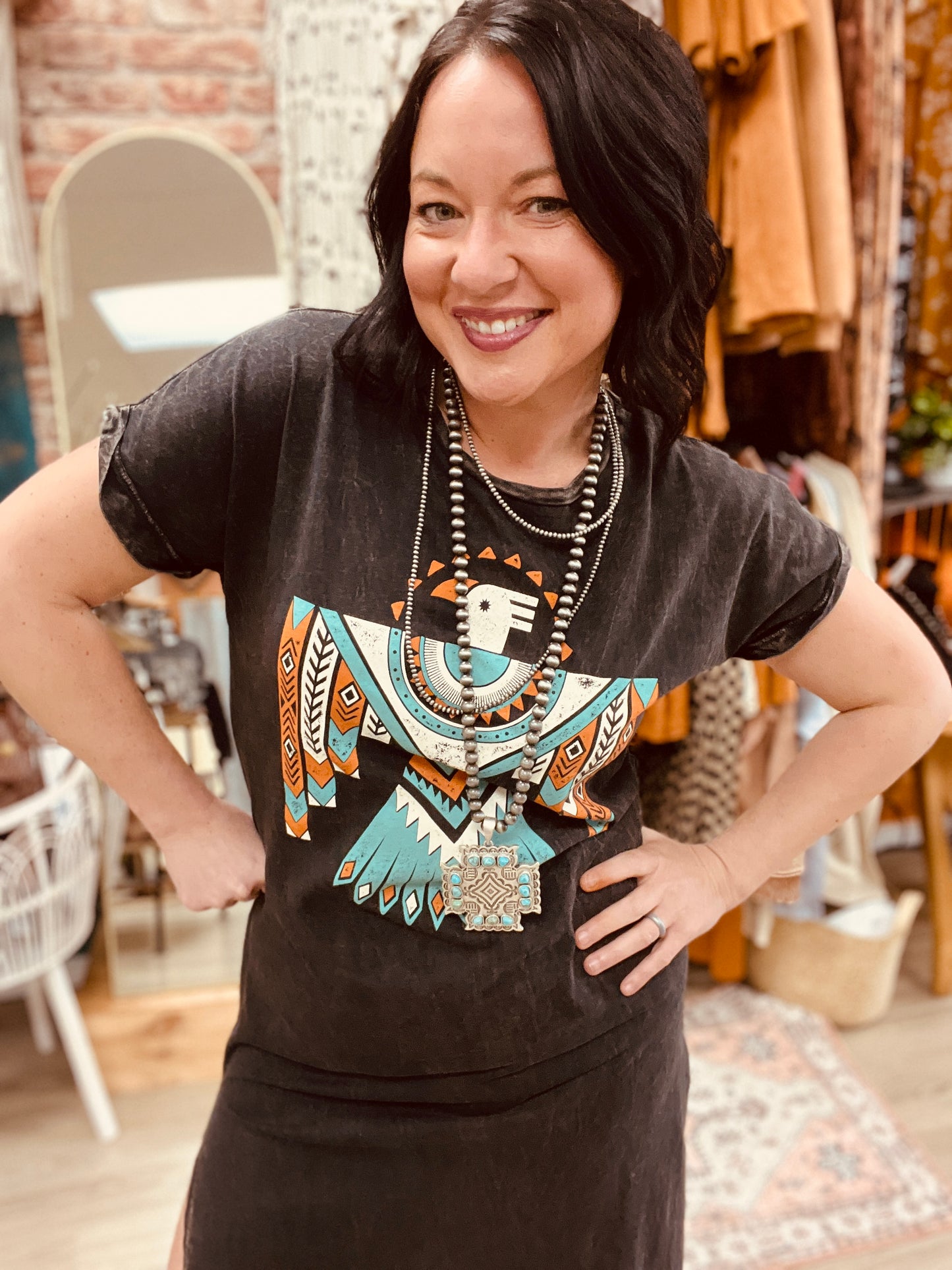 Aztec Thunderbird Dress