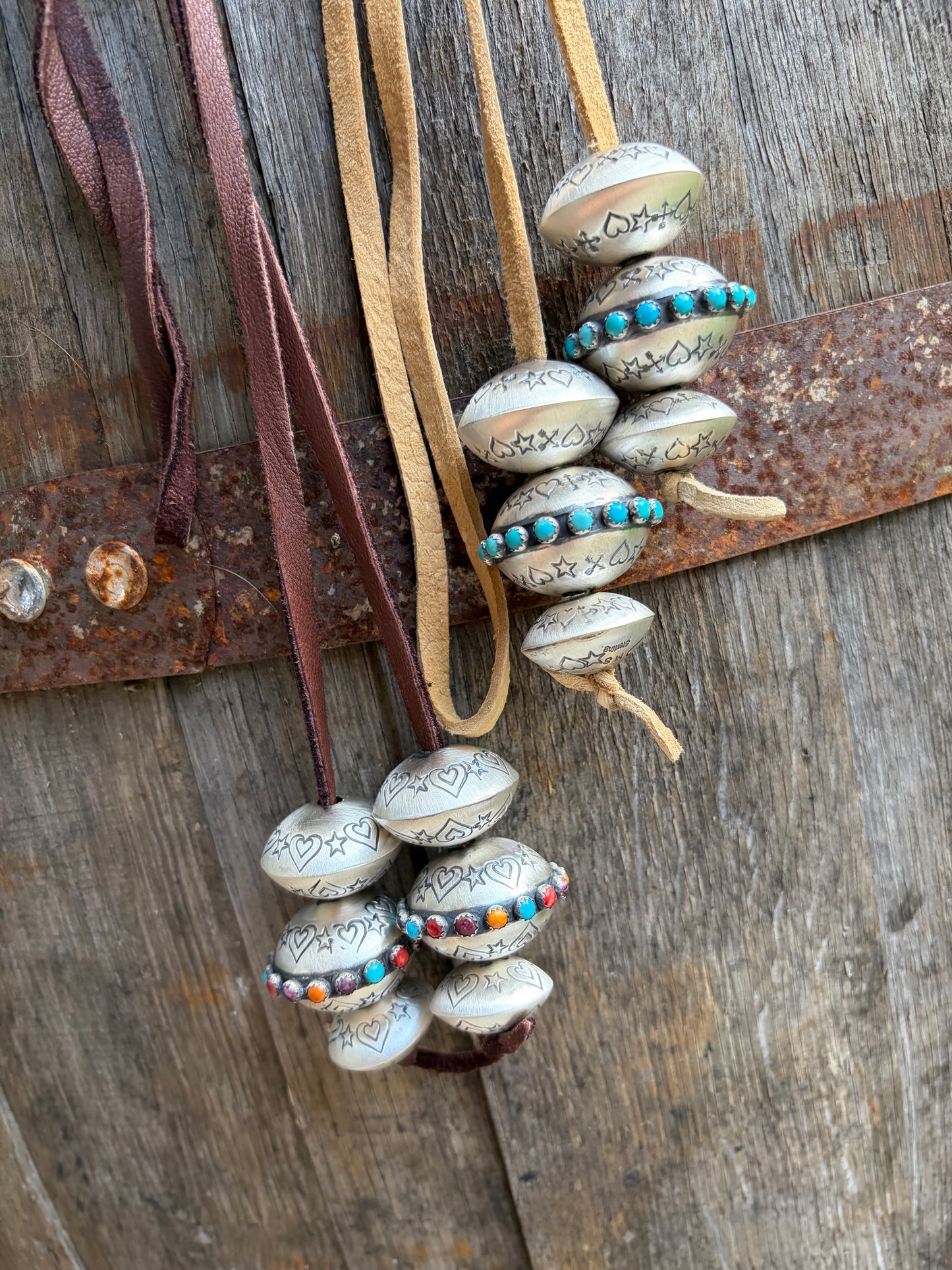 Monica Mega 6 Pearl Bolo Necklace