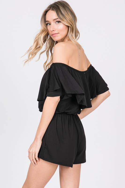 Tropez Ruffle Romper