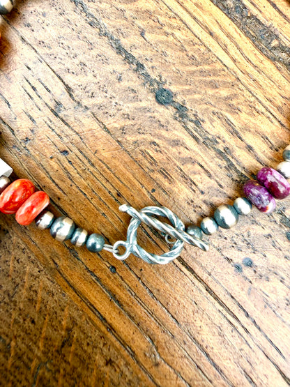 Desert Pearl Toggle Bracelets | Native Strung