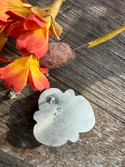 3 Stone Cluster Earrings