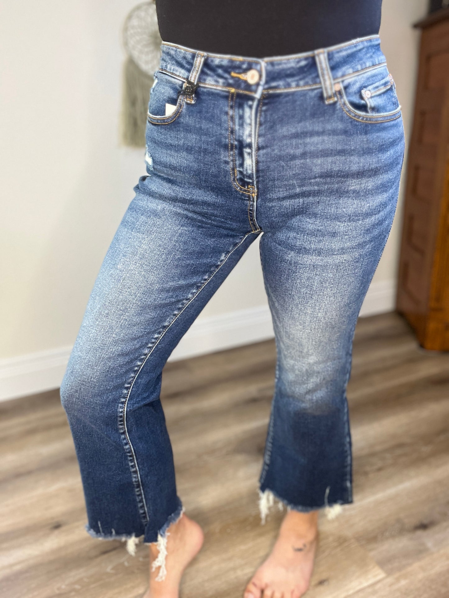 Trendy Stroll Cropped Jean