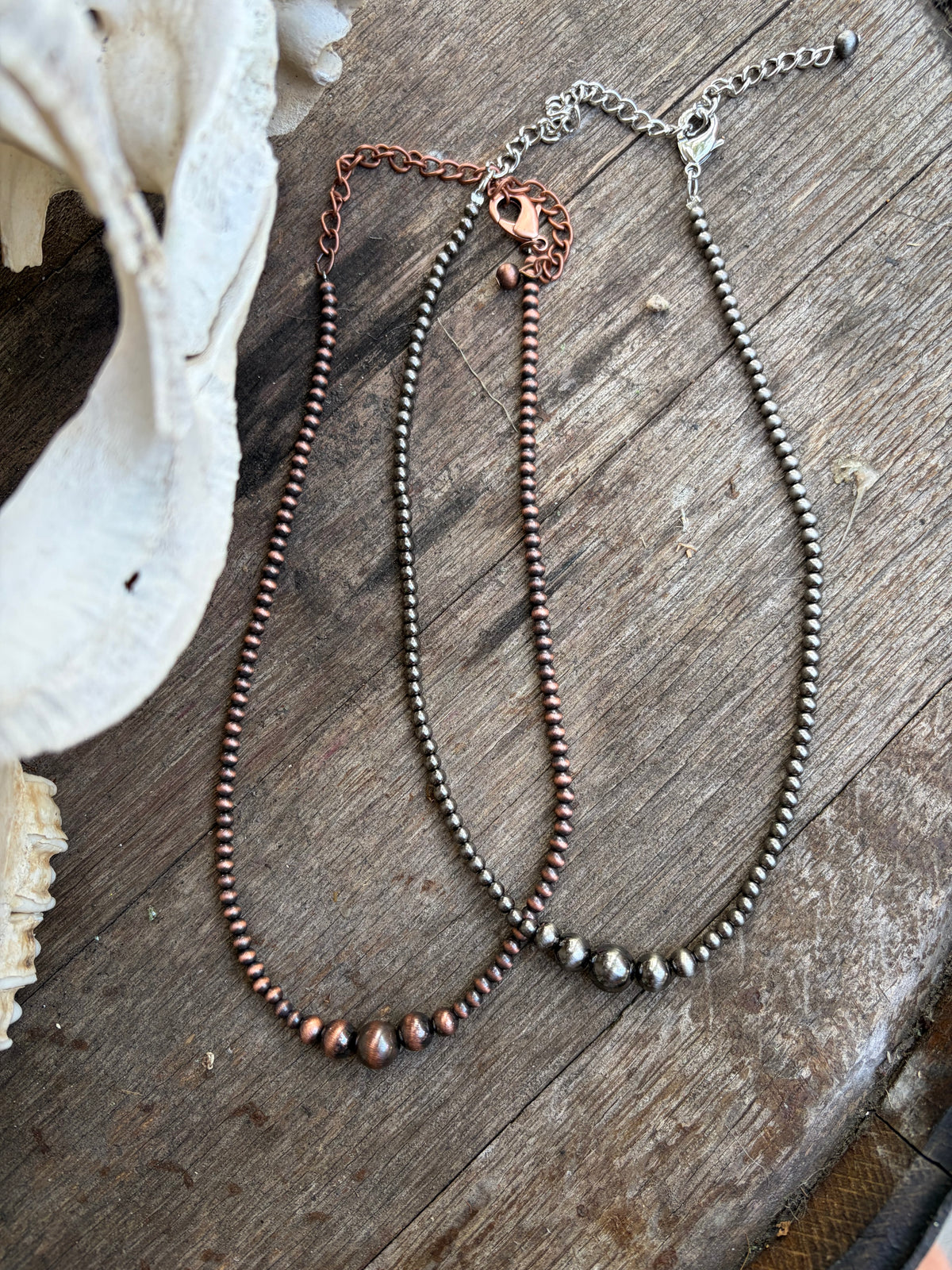 1 Set Western Pearl Bead Necklace