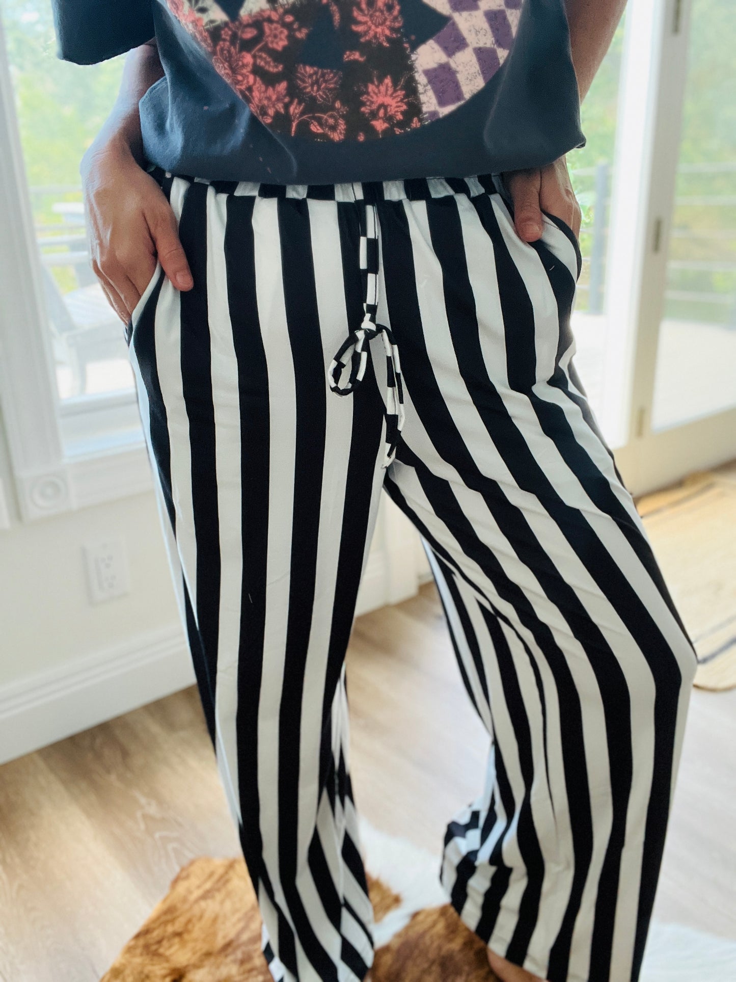 Vertical Vibes Stripe Pants