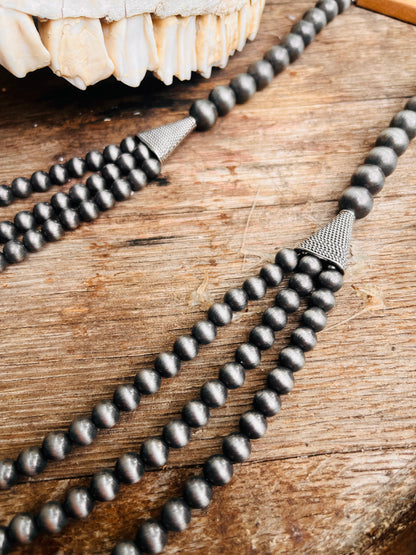 30" Coop Bead Necklace