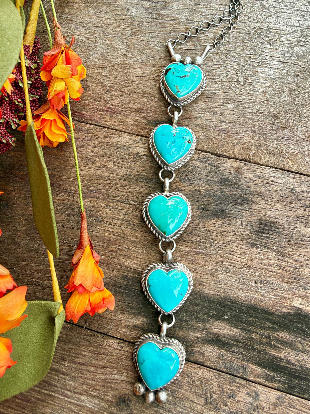 Vicky Hicks Heart Breaker Lariat Necklace