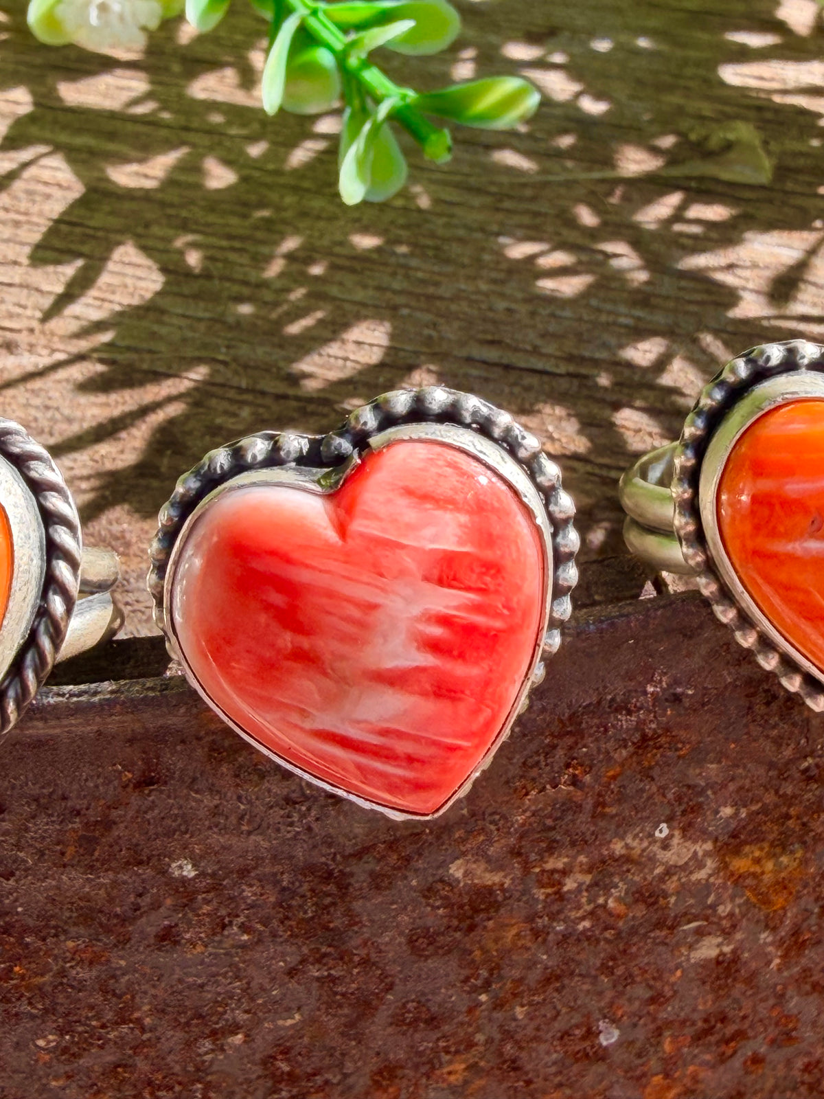 Sterling Heart Rings