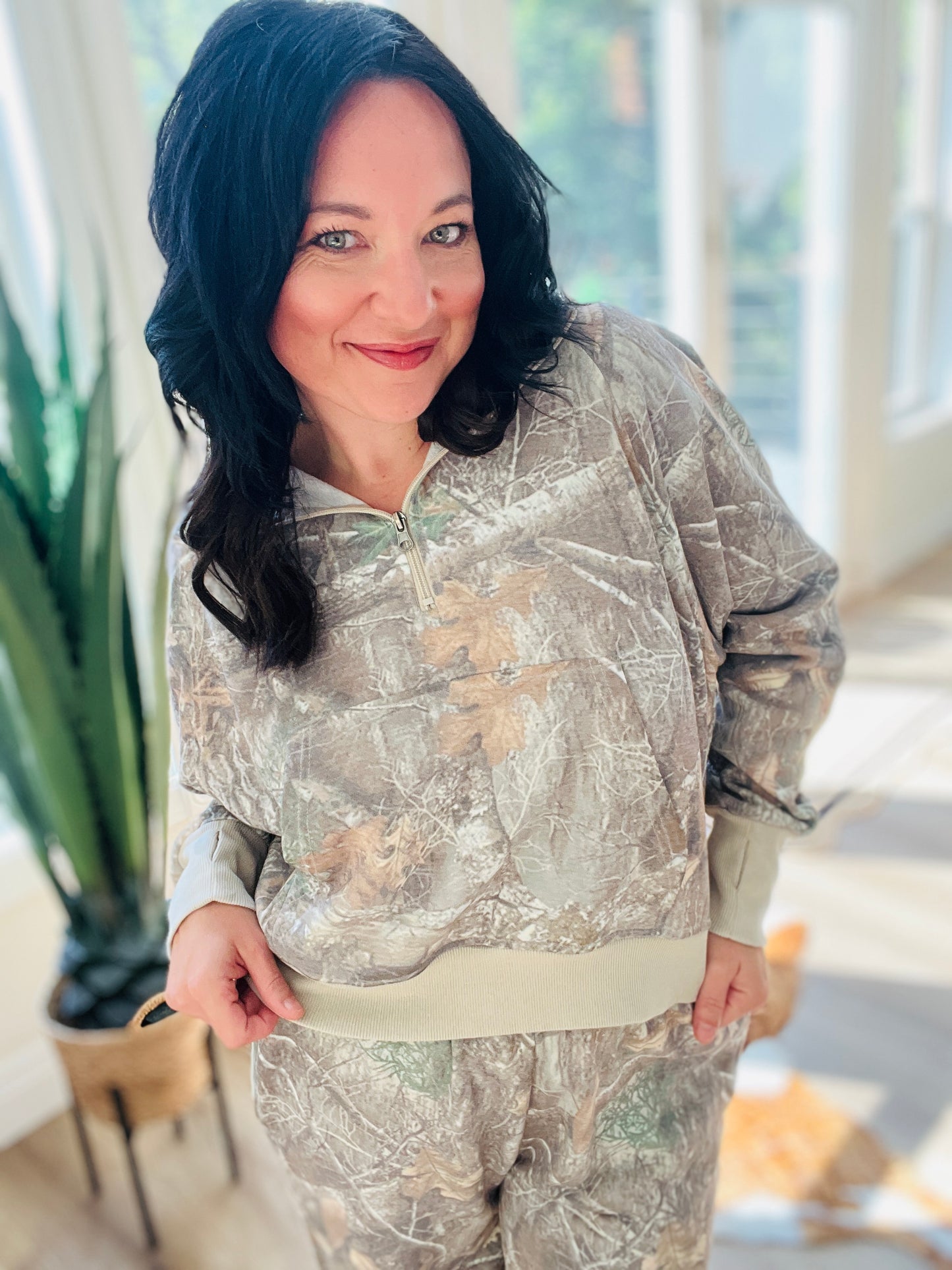 Camo Easy Does It Pullover