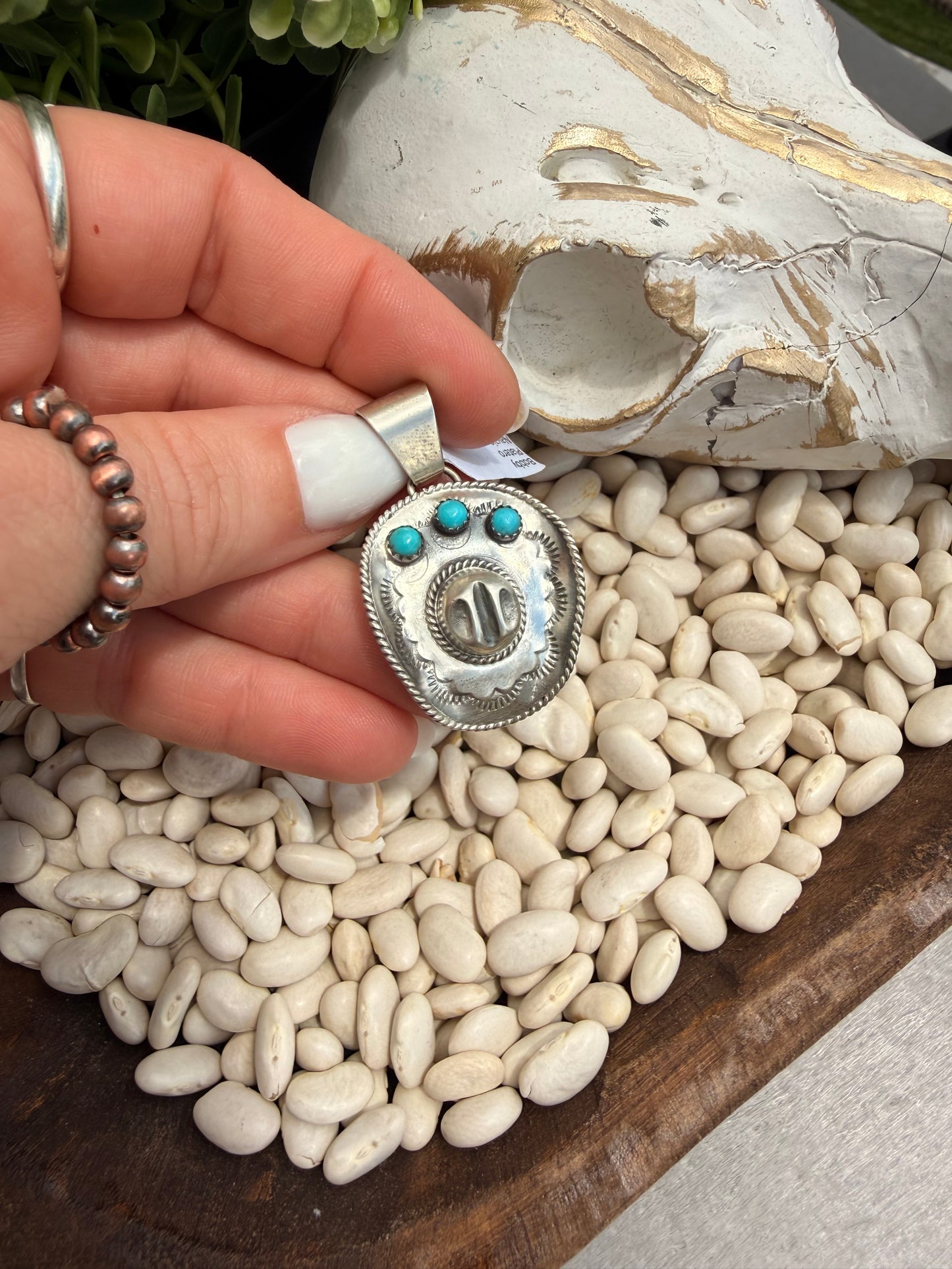Bobby Platero - Cowboy Hat Pendant