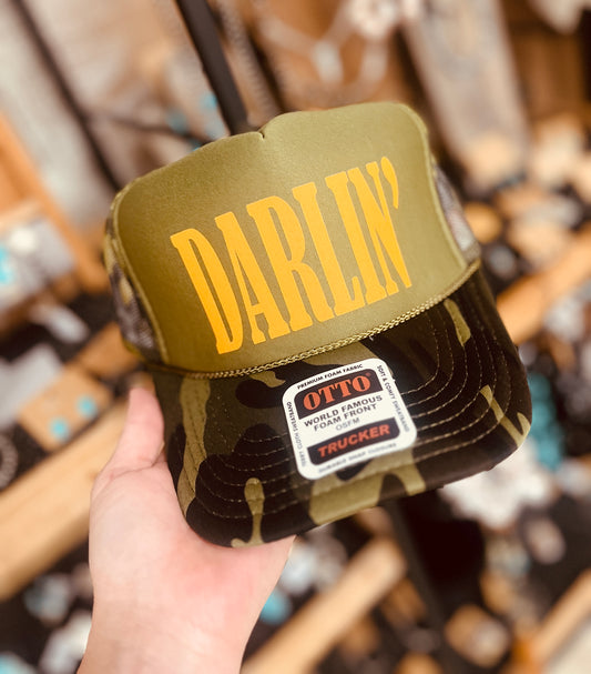 Darlin Camo Trucker Hat