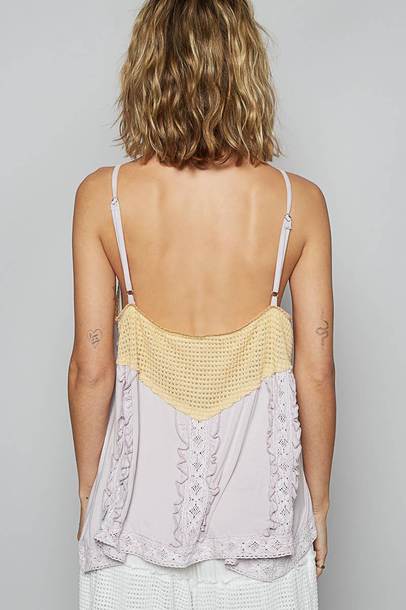 Ruffle Me Pretty Tank