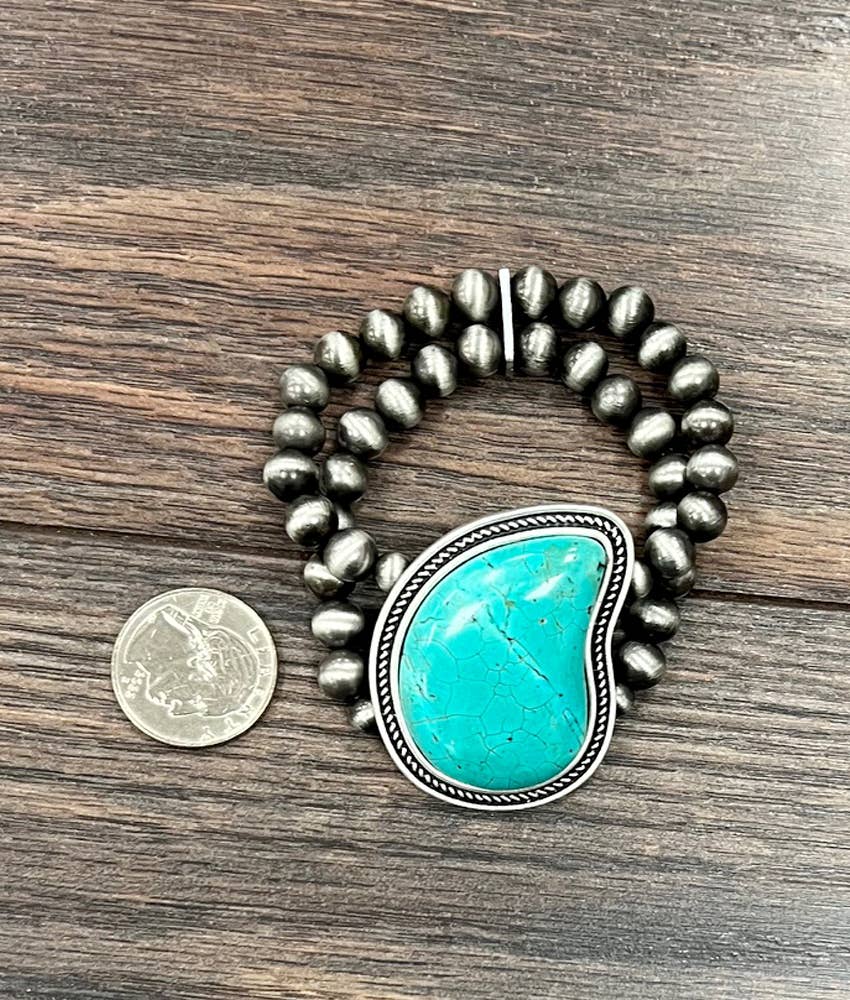 2-strand Navajo Stretch Bracelet