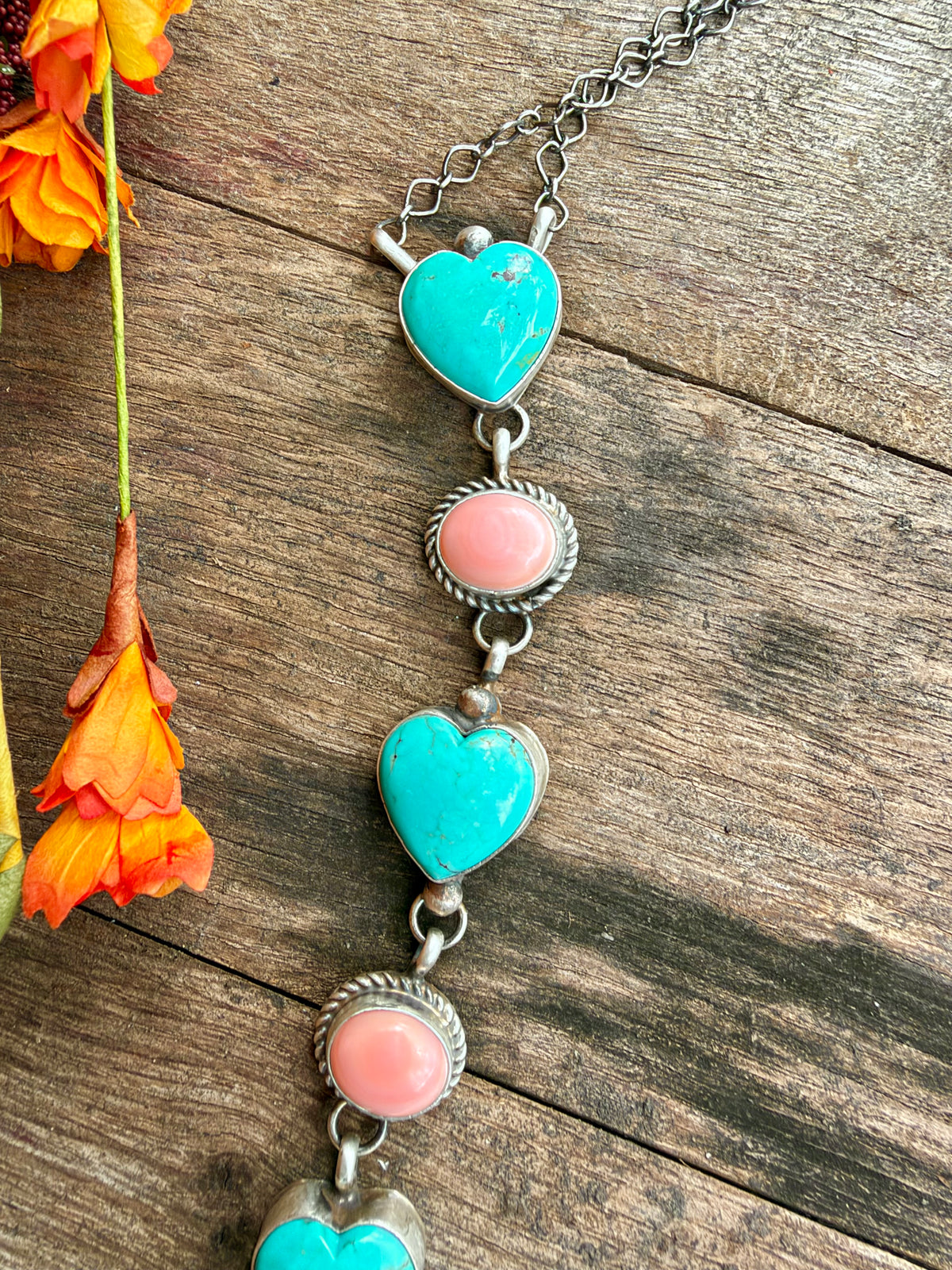 Vicky Hicks Sweetheart Lariat Necklace
