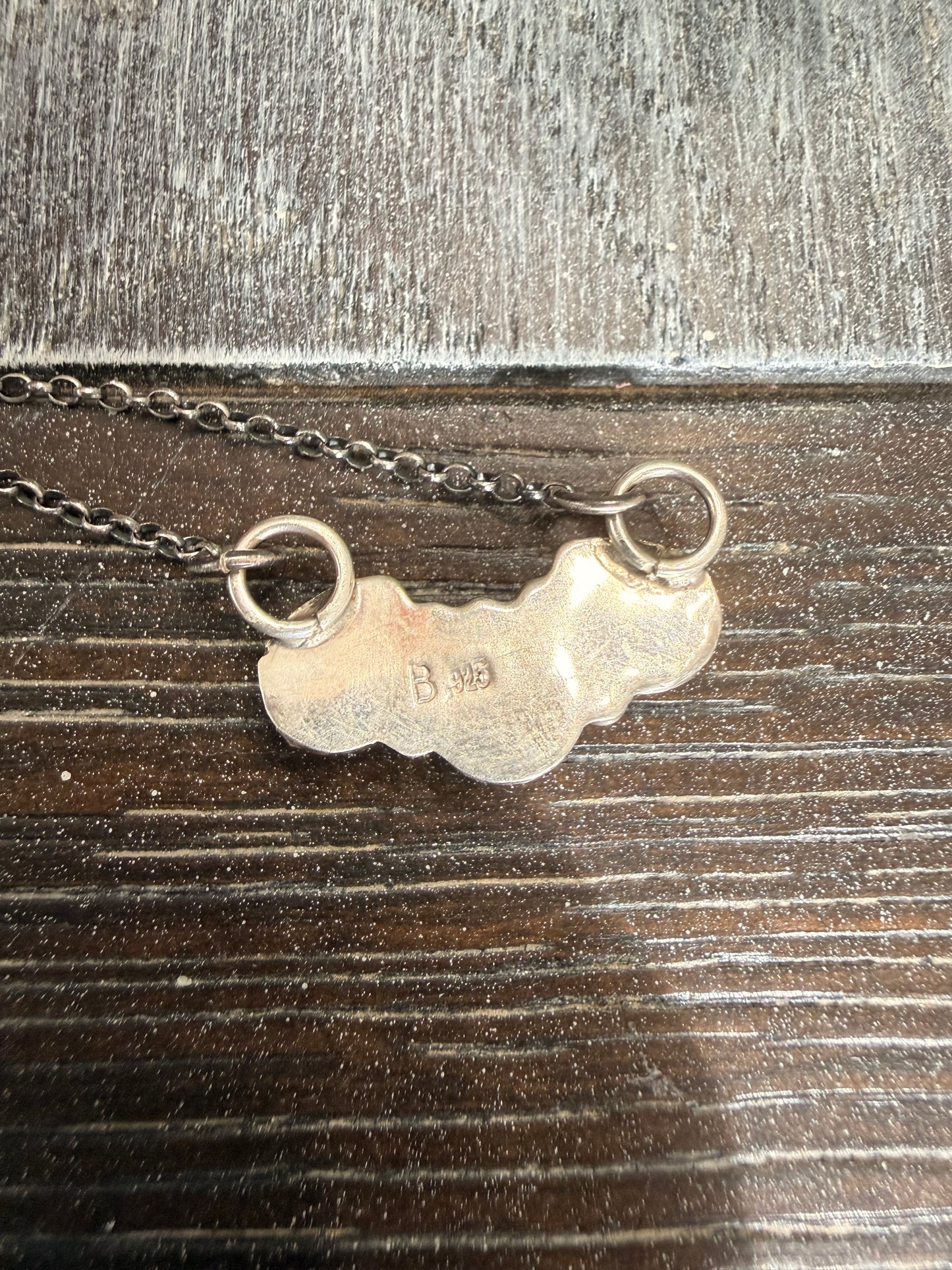 Myra Benally ~ Triple Droplet Bar Necklace