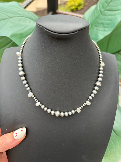 16" Desert Pearl Stacker Necklace Collection