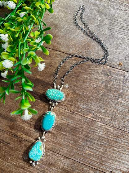 Vicky Hicks Whitewater Lariat  Necklace
