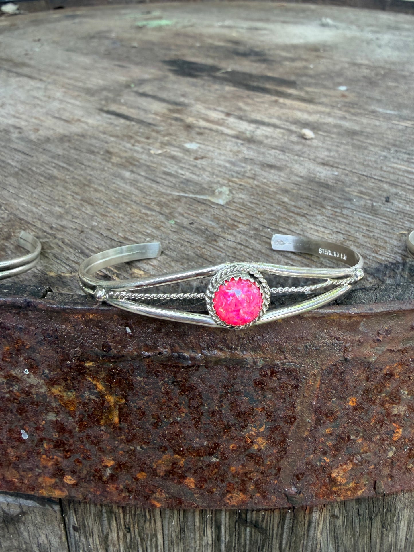 Esther White Cuff Bracelets