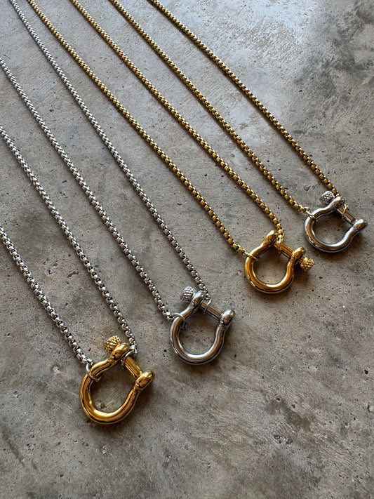 Horseshoe Charm Necklace