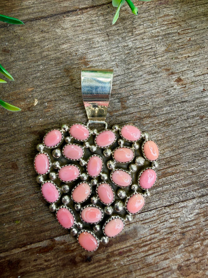 Lonesome Heart Statement Pendants