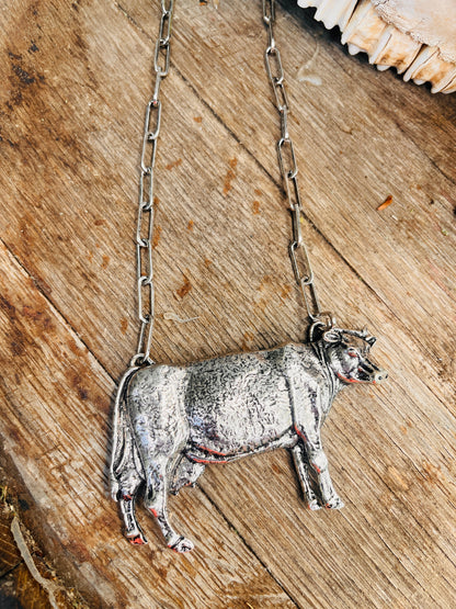 Mega Link Western Paperclip Necklaces