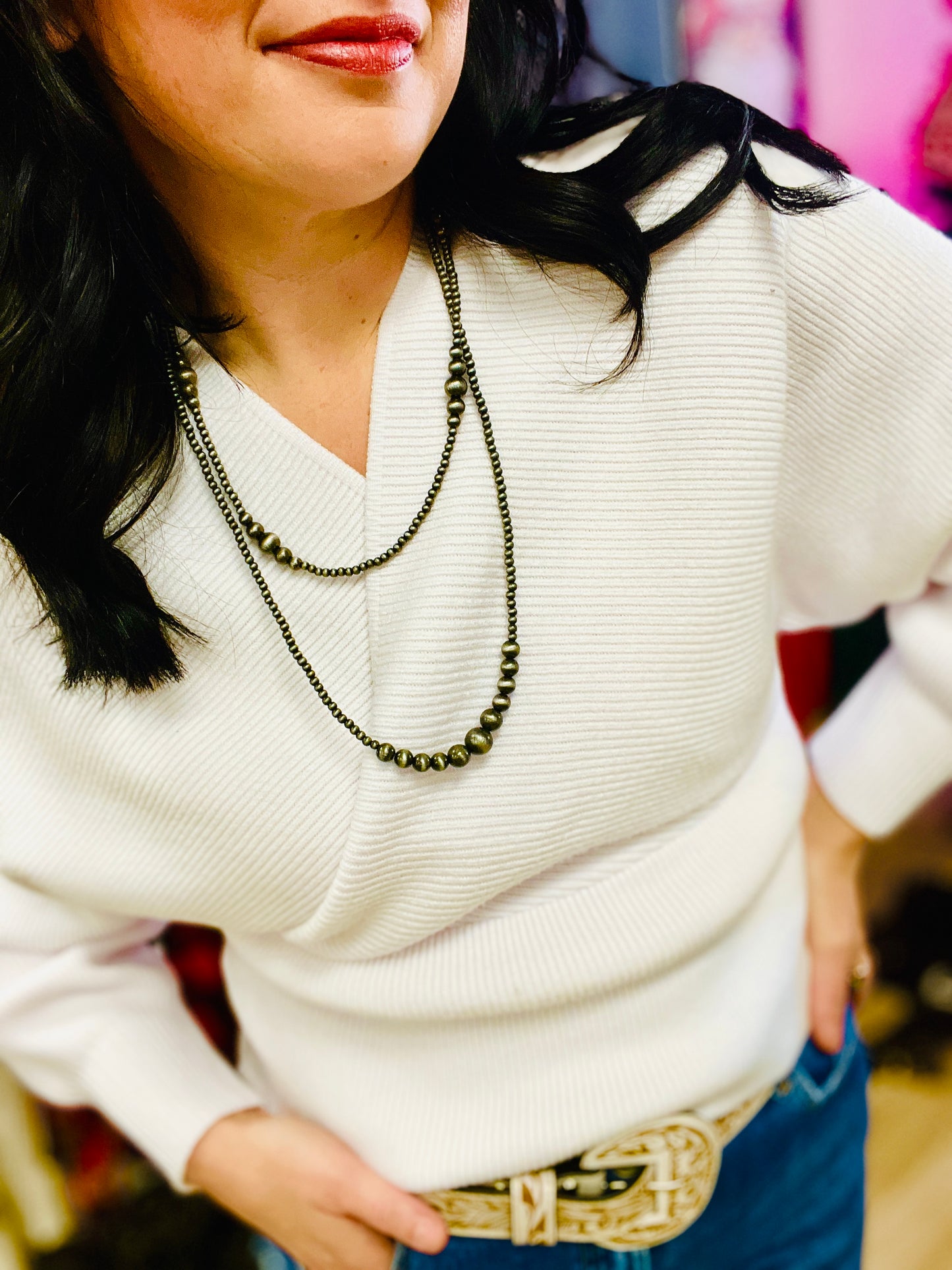 Classic Marilyn Balloon Sweater