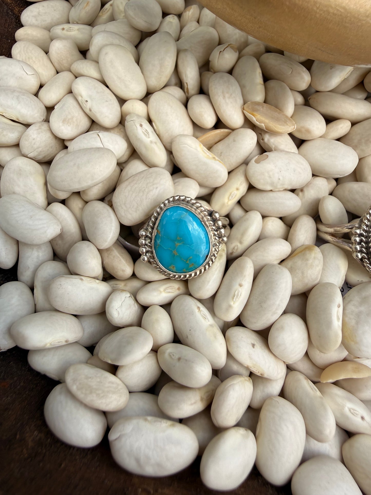 Byron Begay - Blue Bird Turquoise Rings