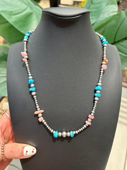 20" Desert Pearl Stacker Necklace Collection