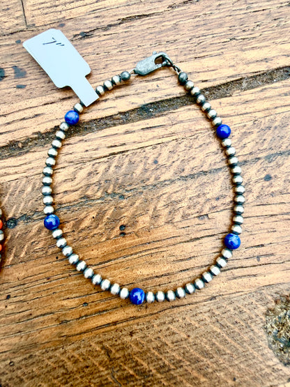 Desert Pearl Tennis Bracelets | Native Strung