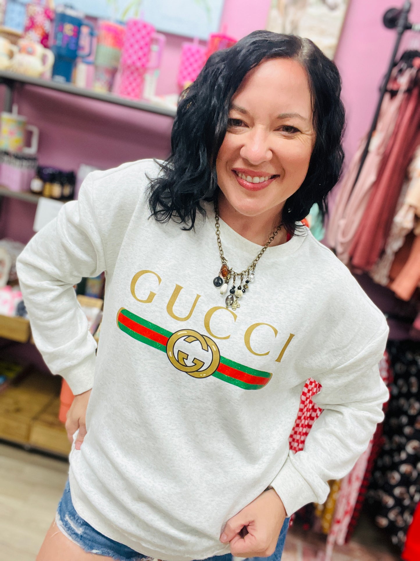 Prep Town G. Rounded Sweatshirt