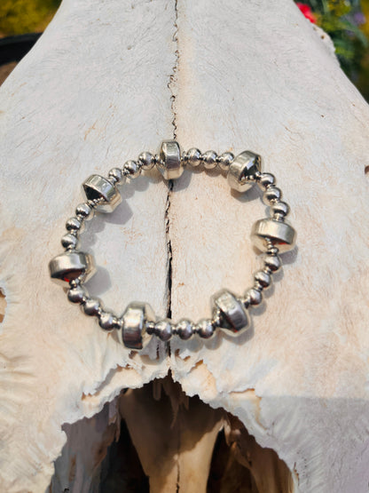 Mega Rondelle Stretch Bracelet
