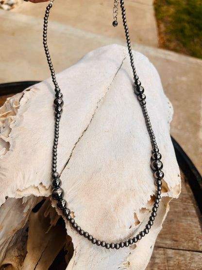 4 Set Western Pearl Bead Necklace