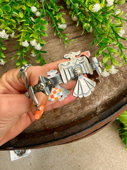 Chimney Butte Thunderbird Bangle Bracelet