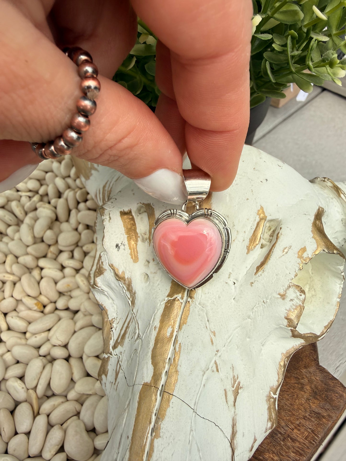 SE - Native Pink Conch Heart