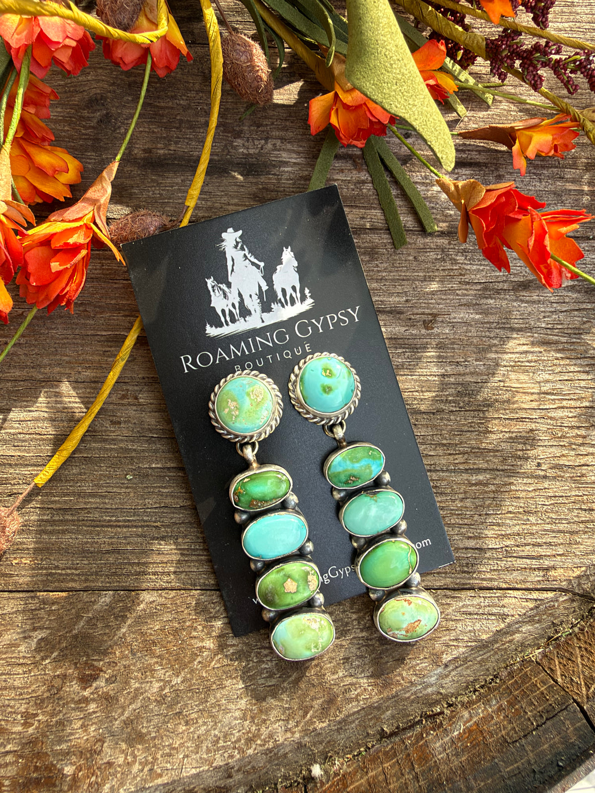 5 Stone Sonoran Earrings