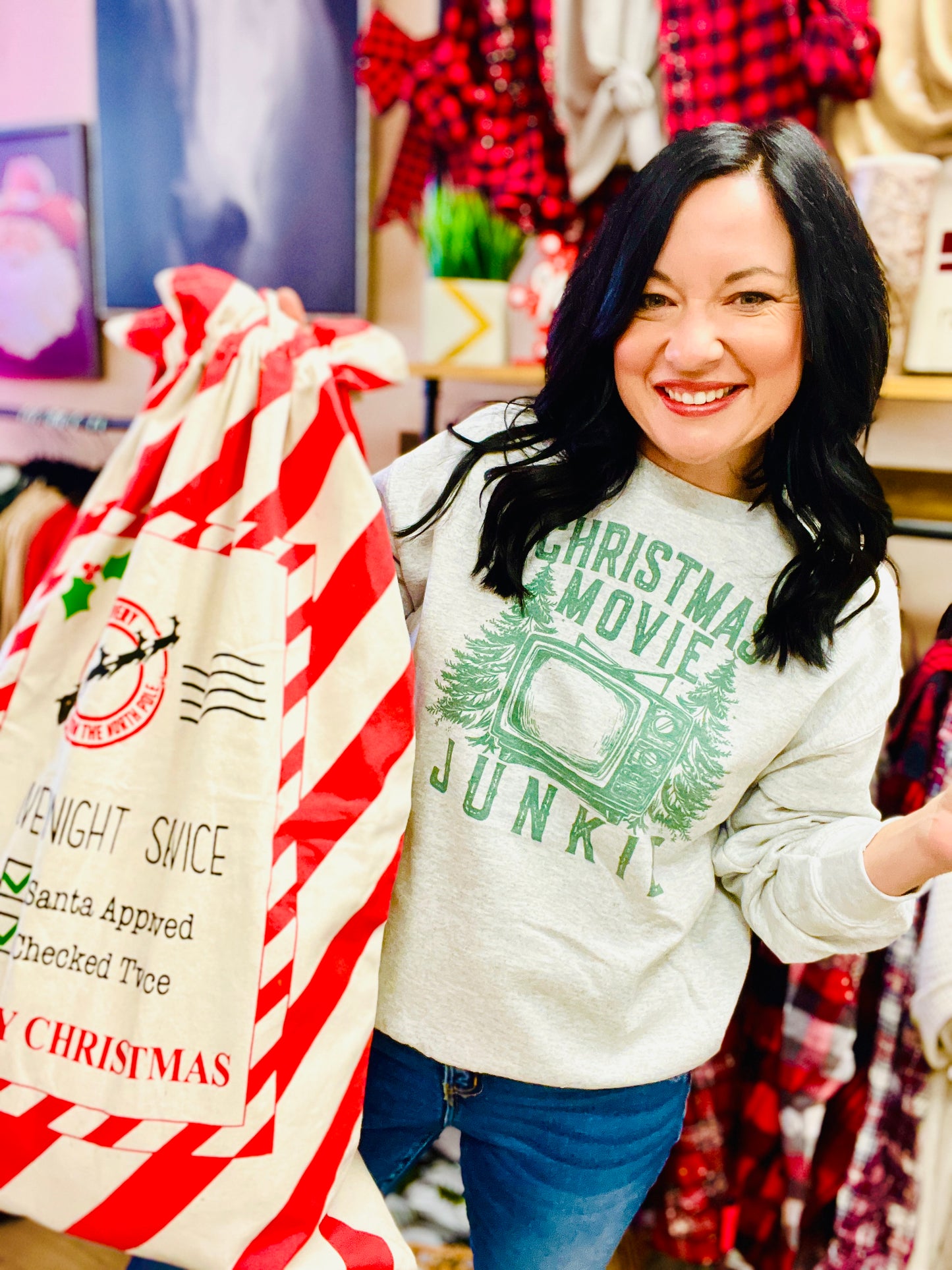 Christmas Movie Junkie Sweatshirt