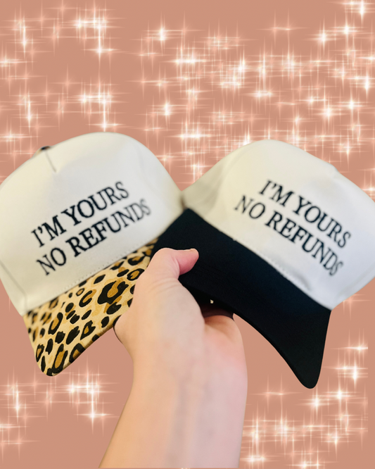 No Refunds Trucker Hats