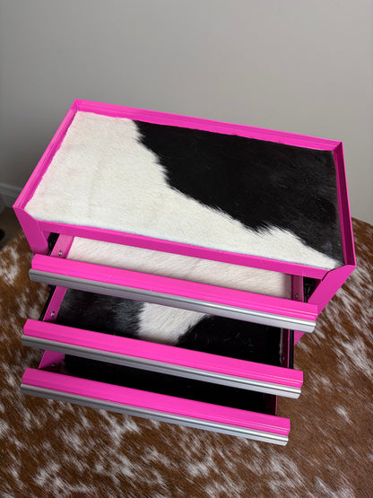 3 Drawer Turquoise Toolbox | Jewelry Organizer