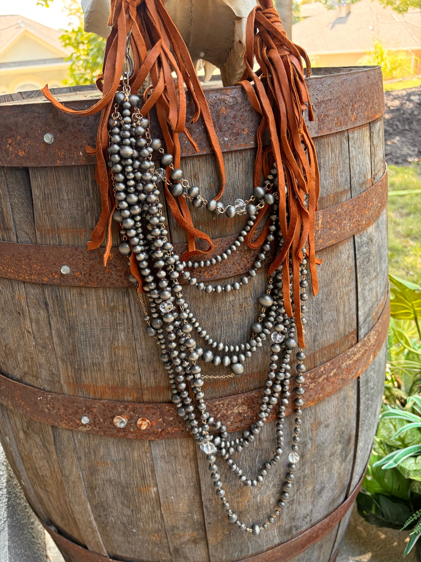 Shantilly Epic Desert Pearl Necklace