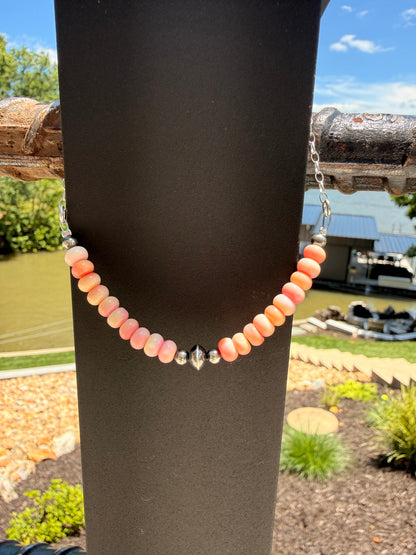 Thompson - Graduated Bead & Gem Necklaces