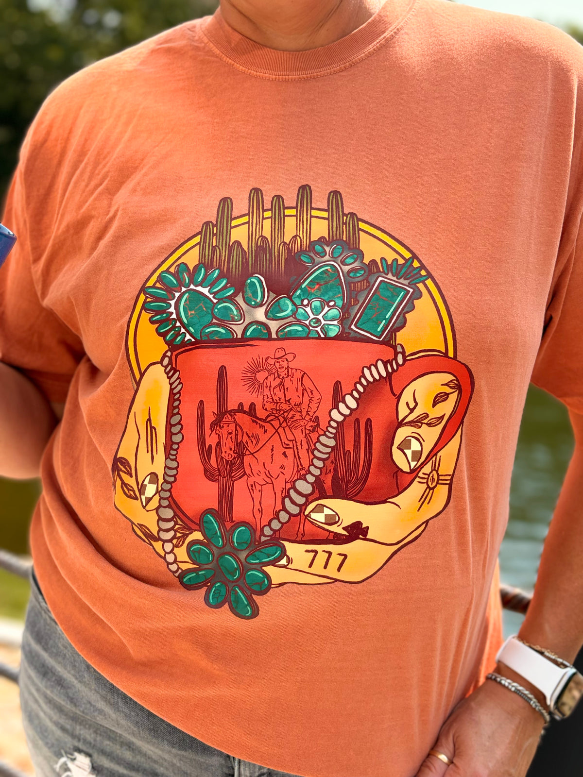 Morning Joe in Turquoise Tee