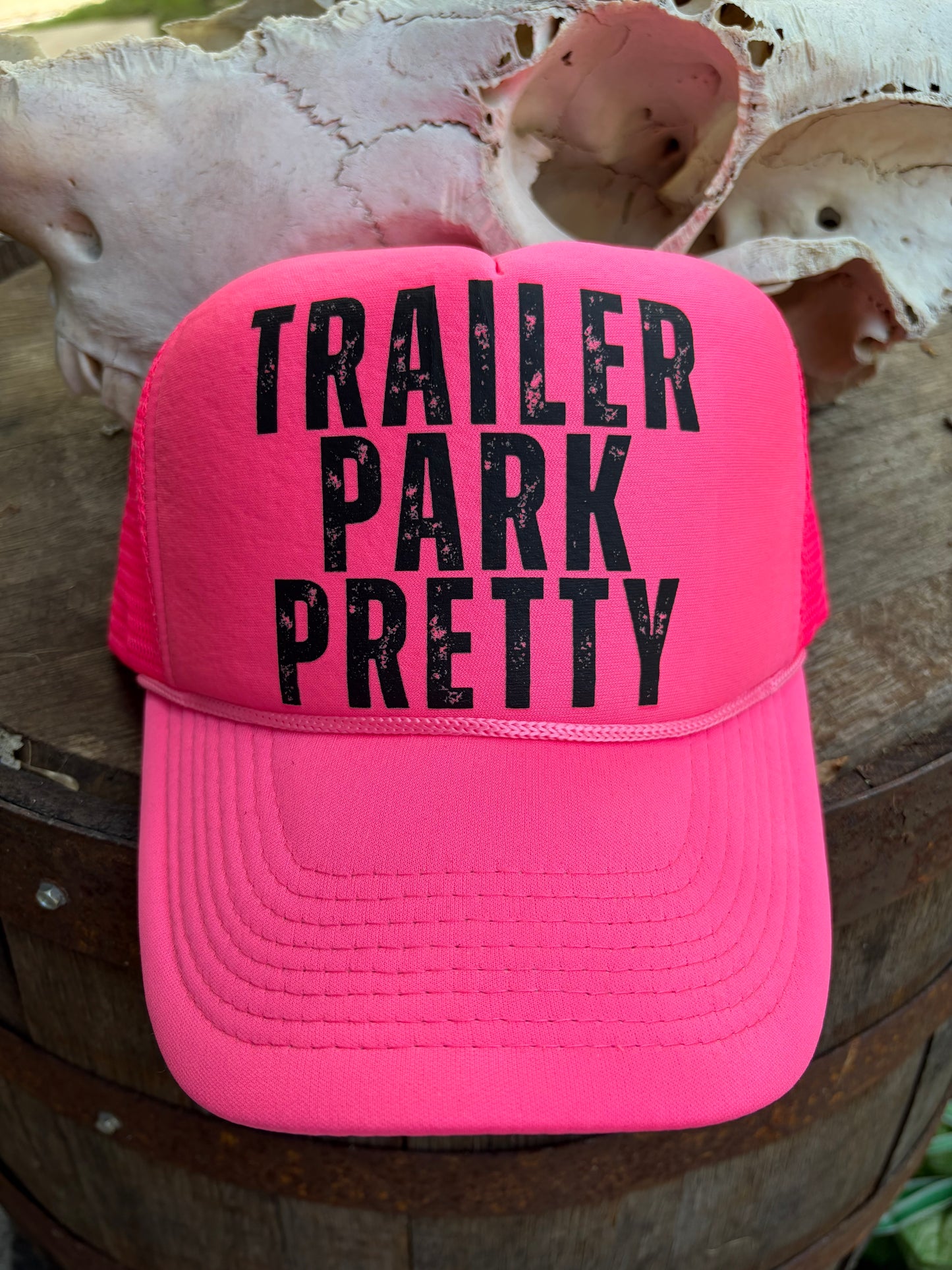 Trailer Park Pretty Trucker Hat