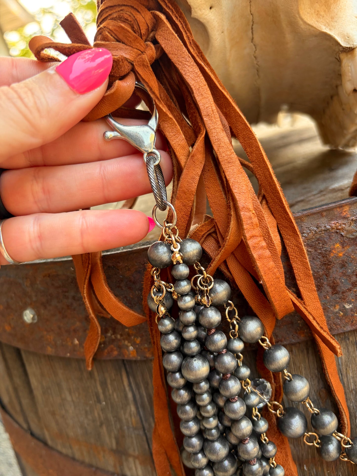 Shantilly Epic Desert Pearl Necklace