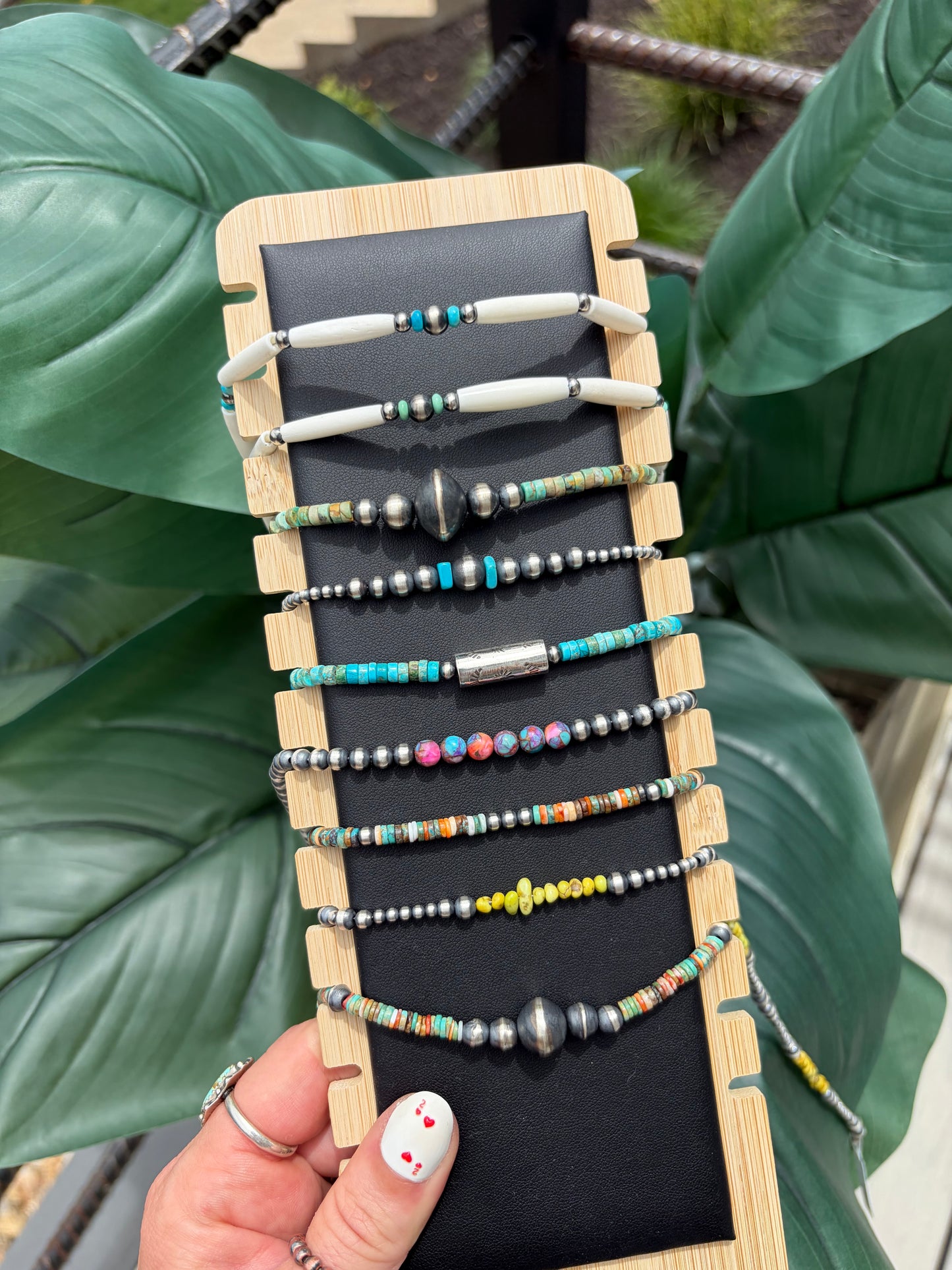 18" Desert Pearl Stacker Necklace Collection
