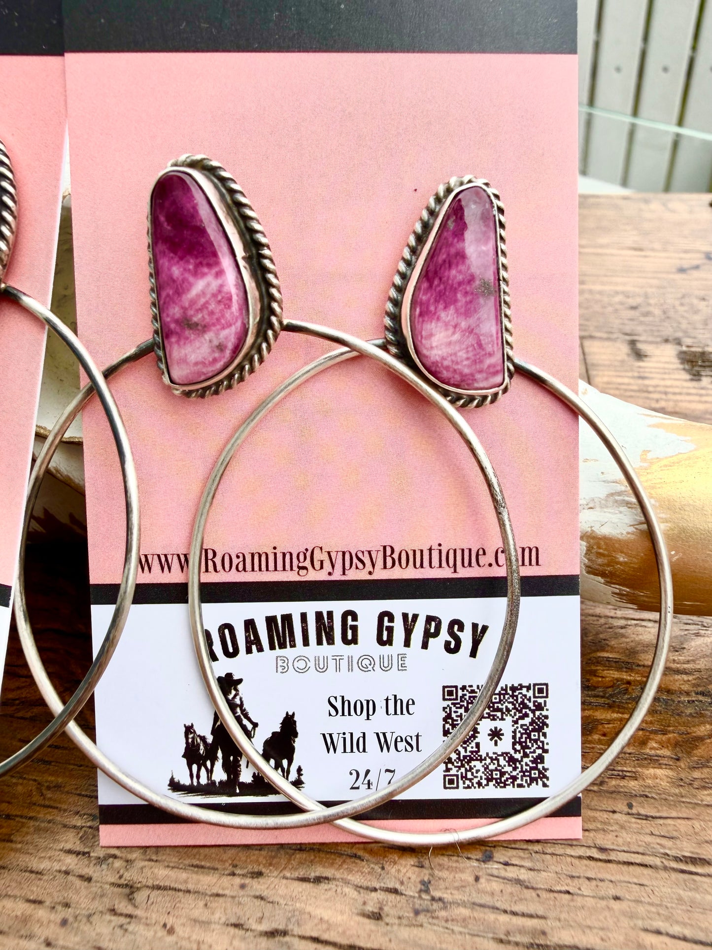 Eloise Kee Post Dangle Earrings