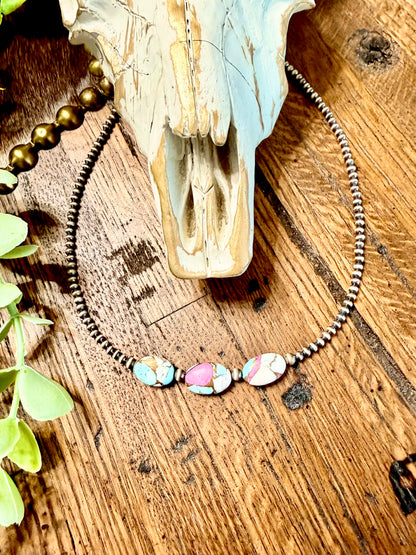Cotton Candy Lola Necklace