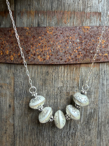 Monica 5 Pearl Necklace